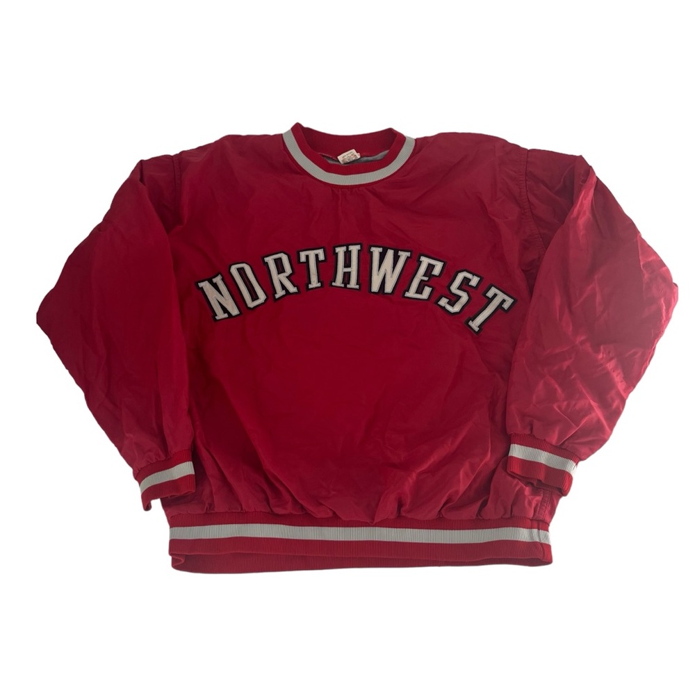 Russell Athletic Red Windbreaker Jacket